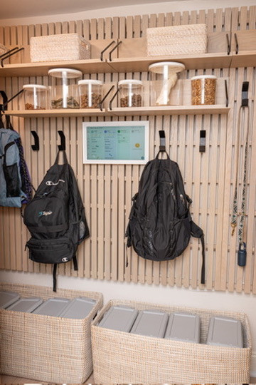 An out the door zone that has you prepared for everything! This gorgeous Crate and Barrel piece keeps you organized in style.

#LTKHome #LTKKids