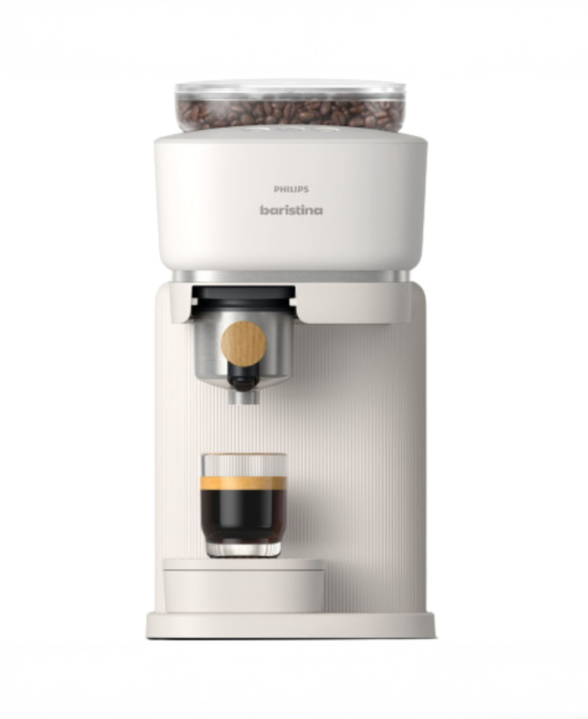 Philips Baristina Automatic Espresso Machine - Ash Wood Portafilter | Macy's