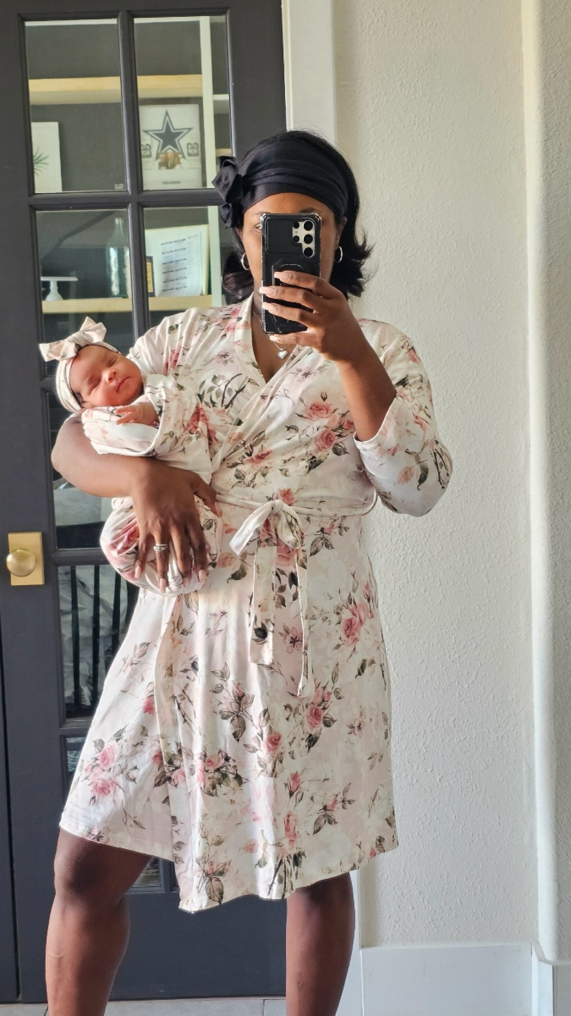 Mama & Baby matching hospital robe and swaddle 🎀 

#hospitalbag #newborn #postpartum #baby #mom #mama #newmom #delivery #pregnancy #maternity #infant #swaddle #hairbow #headband 

#LTKKids #LTKBump #LTKStyleTip