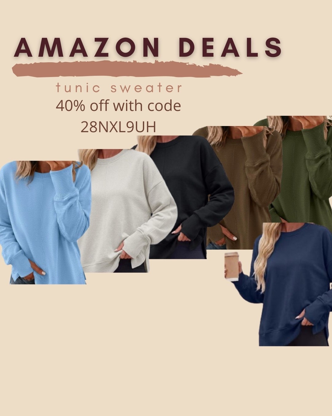 $20 ends 7/29

Amazon fashion
Amazon deals
Tunic sweater
Leggings top

#LTKSaleAlert