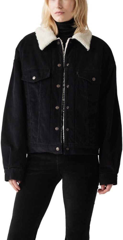 Levi's Women's 90s Sherpa Trucker Jacket (Standard and Plus) | Amazon (US)