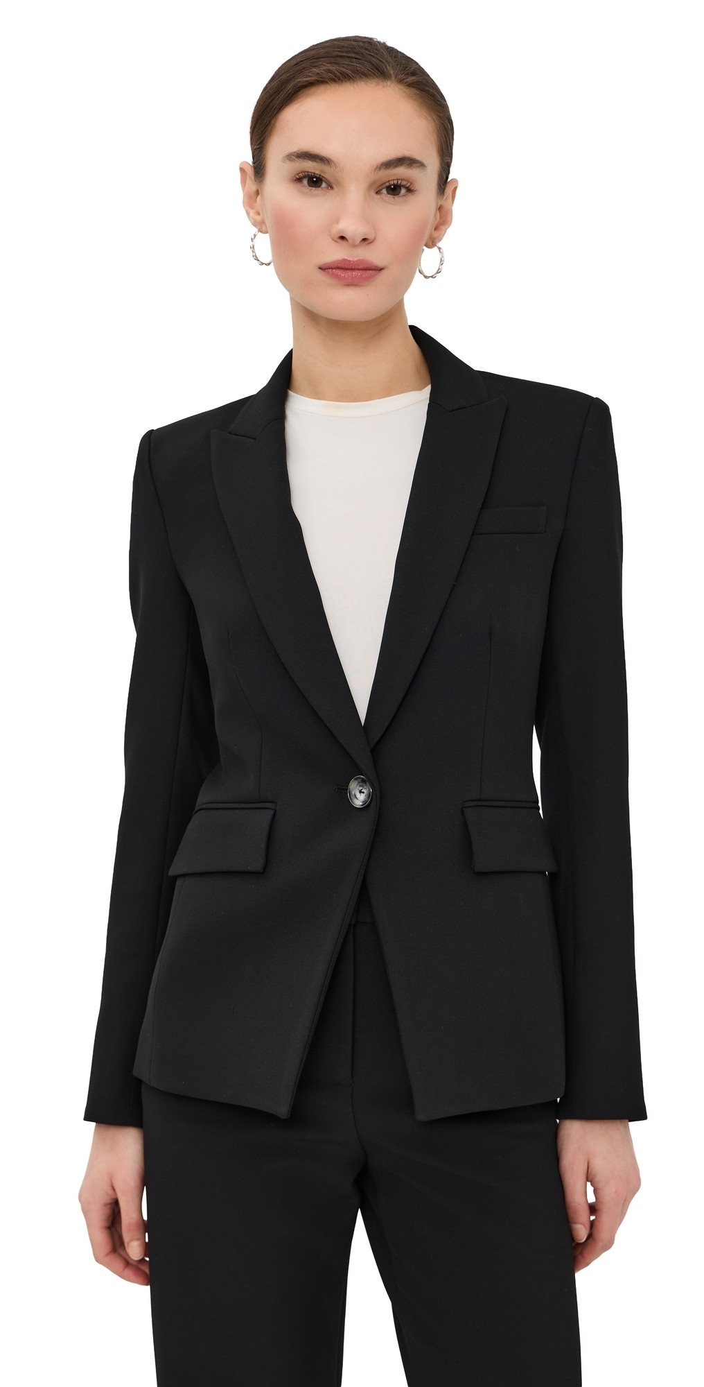 Veronica Beard Single Breasted Miller Jacket Black 0 | Shopbop