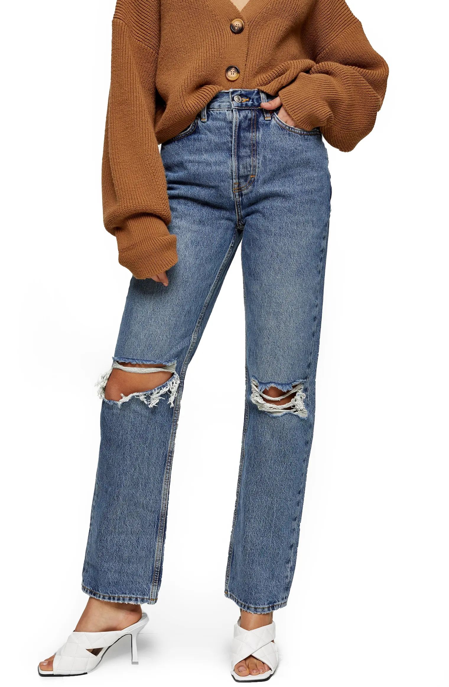 Ripped Dad Jeans | Nordstrom