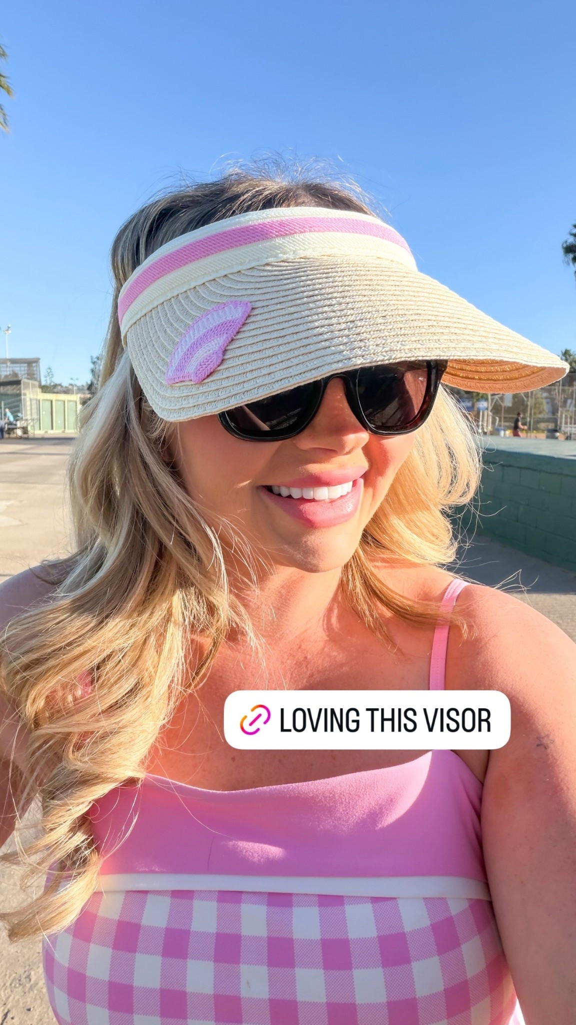 Love this visor!! 

#LTKMidsize #LTKSeasonal