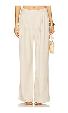 Gestuz Decy High Waisted Pants in Nature from Revolve.com | Revolve Clothing (Global)