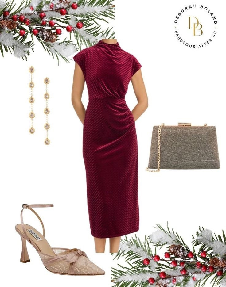 Holiday-ready in all the right ways ❤️✨
This red velvet dress is cozy, festive, and just the right amount of glam—perfect for parties, dinners, or any celebration that calls for a little extra sparkle. Velvet really does make everything feel a little more magical 🎄💫

#LTKOver40 #LTKSeasonal #LTKHoliday