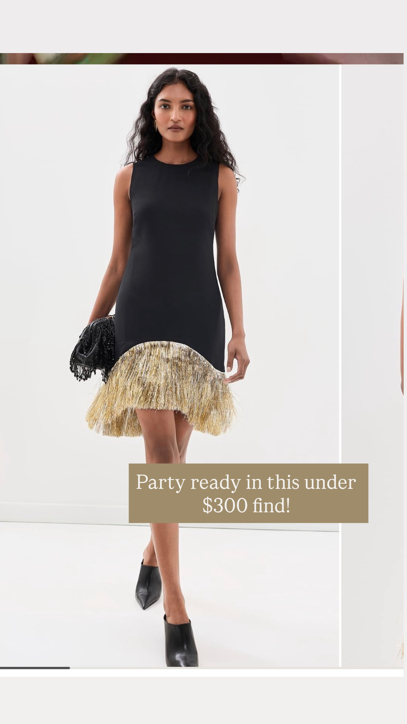 Love the fringe on the bottom of this dress! This is such a fun cocktail dress! Love this for a party or a wedding!

Loverly Grey, cocktail dress, holiday party outfit, black dress 

 #LTKSeasonal #LTKWedding