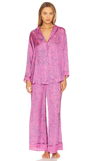 Free People Dreamy Days Pajama Set in Purple. - size XL | Revolve Clothing (Global)