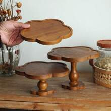 1pc French Vintage Lace Wooden Tray, High Tray, Can Be Placed Aromatherapy, Home Decoration Advan... | SHEIN