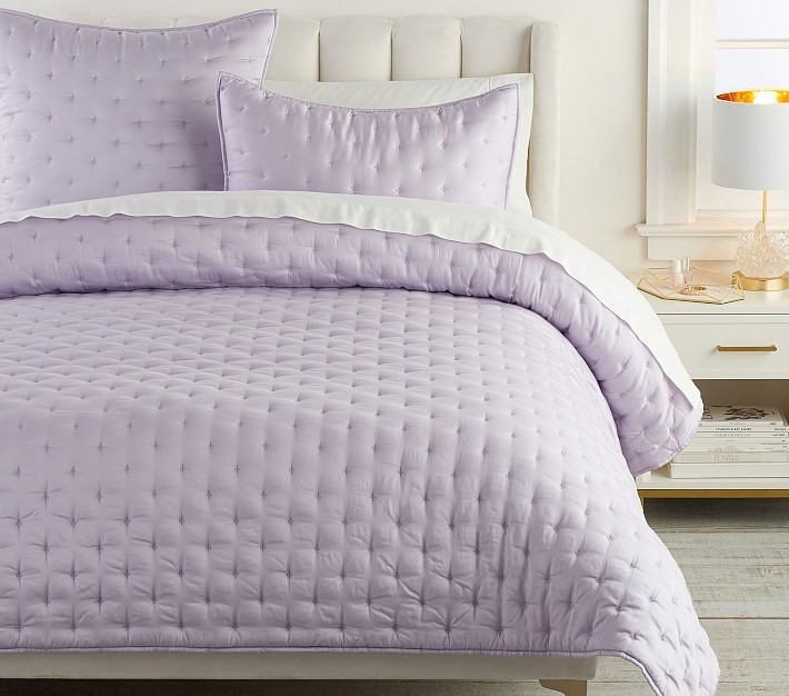 Amelia Tencel® Quilt & Shams | Pottery Barn Kids