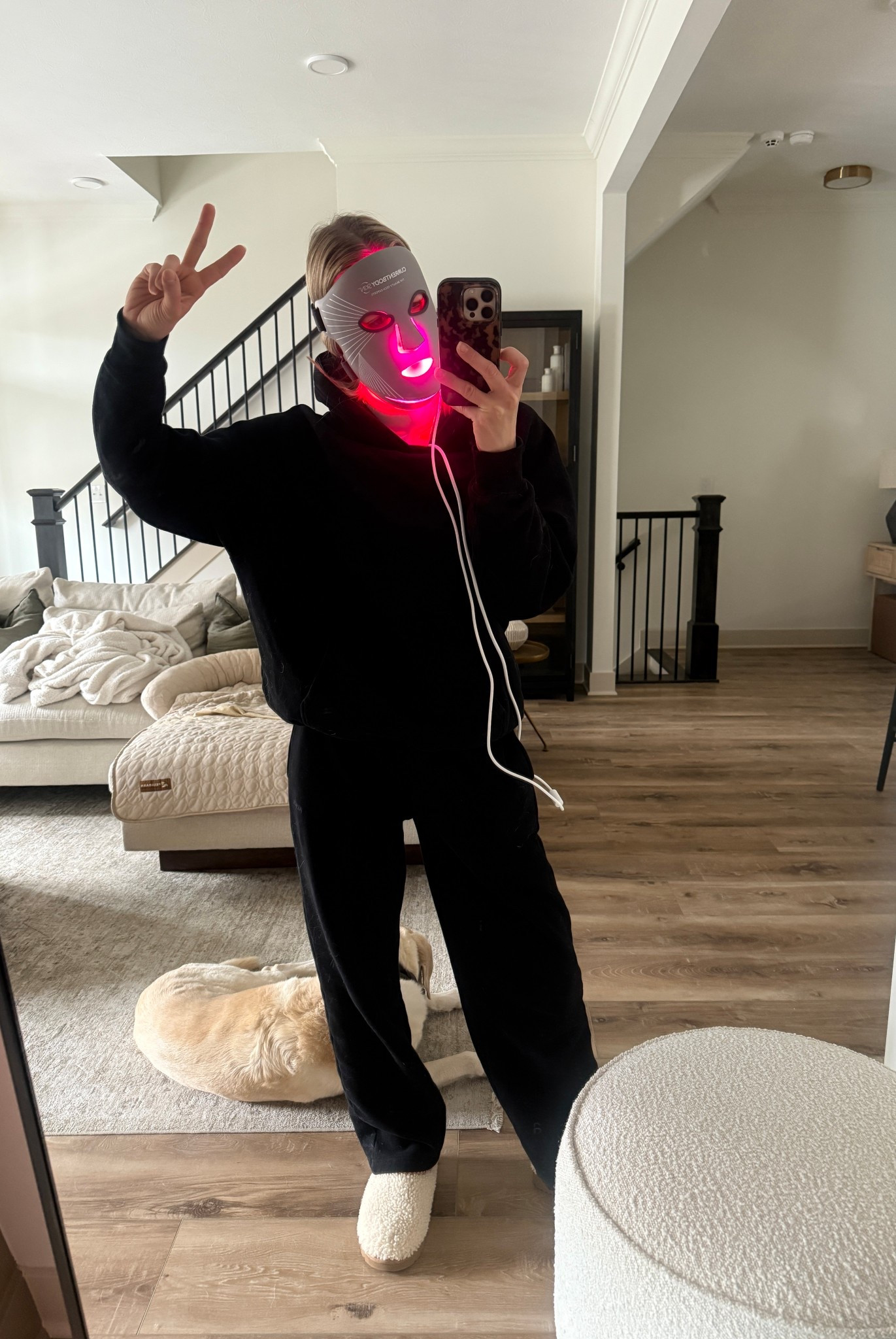 Wearing small sweatshirt + pants, socks/slippers tts

Mask Code: LINDSEY10

#LTKBeauty #LTKmorningroutine #LTKOver40
