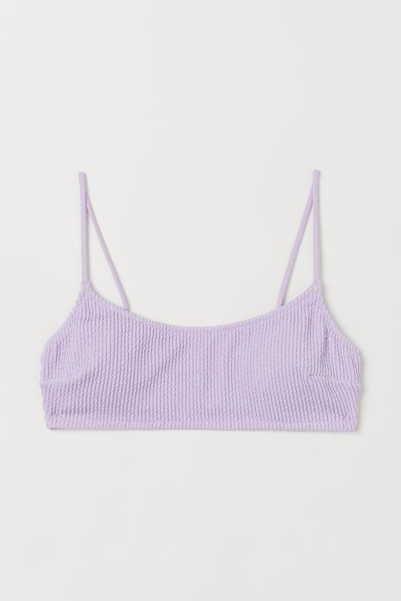 Wattiertes Bikinitop | H&M (DE, AT, CH, NL, FI)