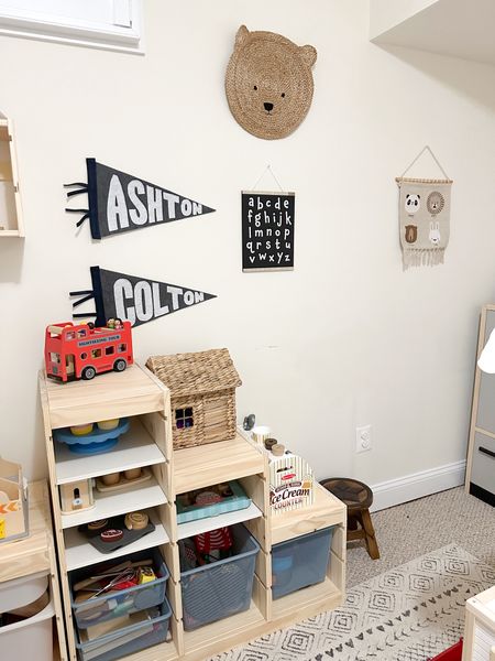 Love this little corner of our playroom 🥰


Playroom
Toddler space
Toy storage 

#LTKkids #LTKfamily #LTKhome