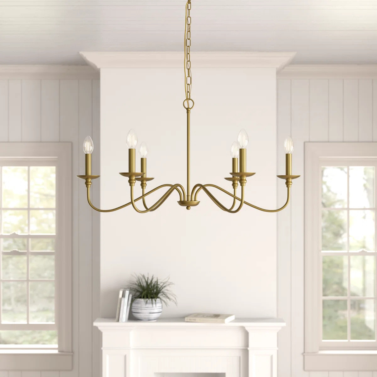 Ableton 6 - Light Dimmable Classic / Traditional Chandelier | Wayfair North America