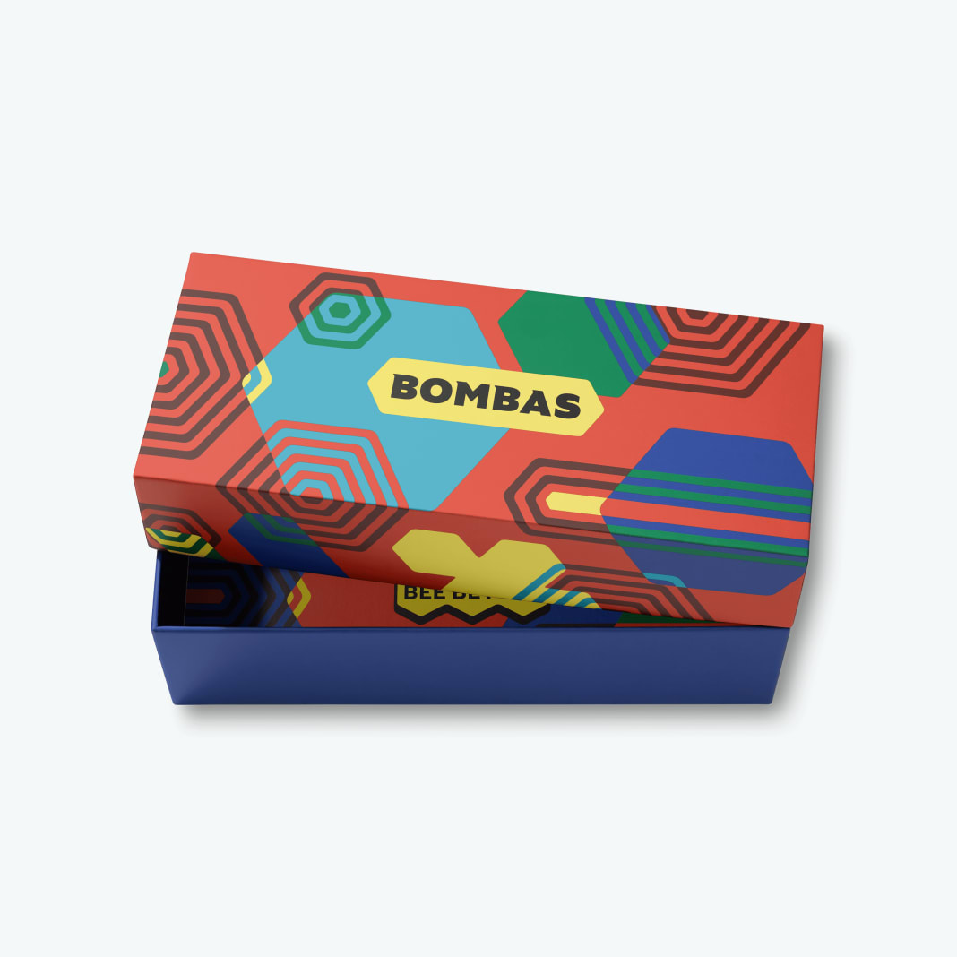 Empty Gift Box (Fits 4 pairs) | Bombas Socks