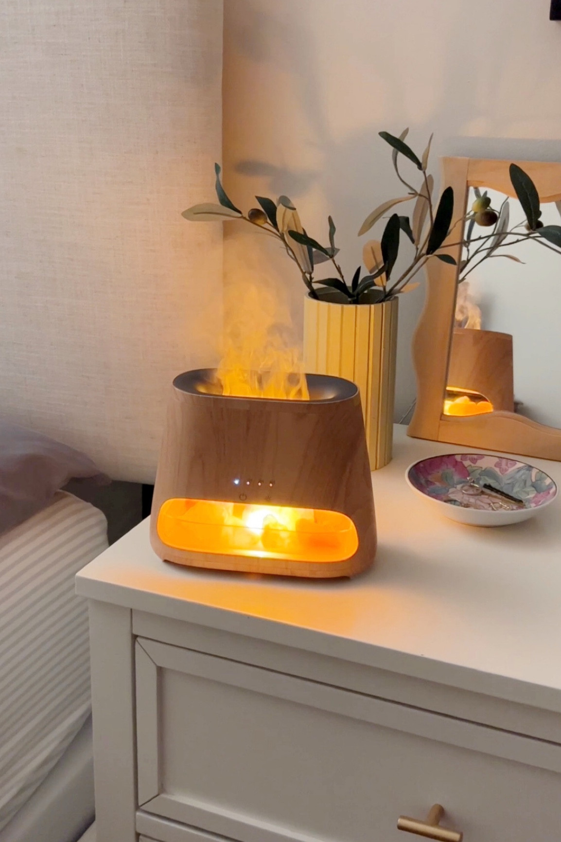 This diffuser/Himalayan salt lamp is one of my favorite home finds. It looks like a mini 🔥 and makes our room feel so cozy and calm. It would be a great gift too!

#LTKGiftGuide #LTKHome #LTKFindsUnder50