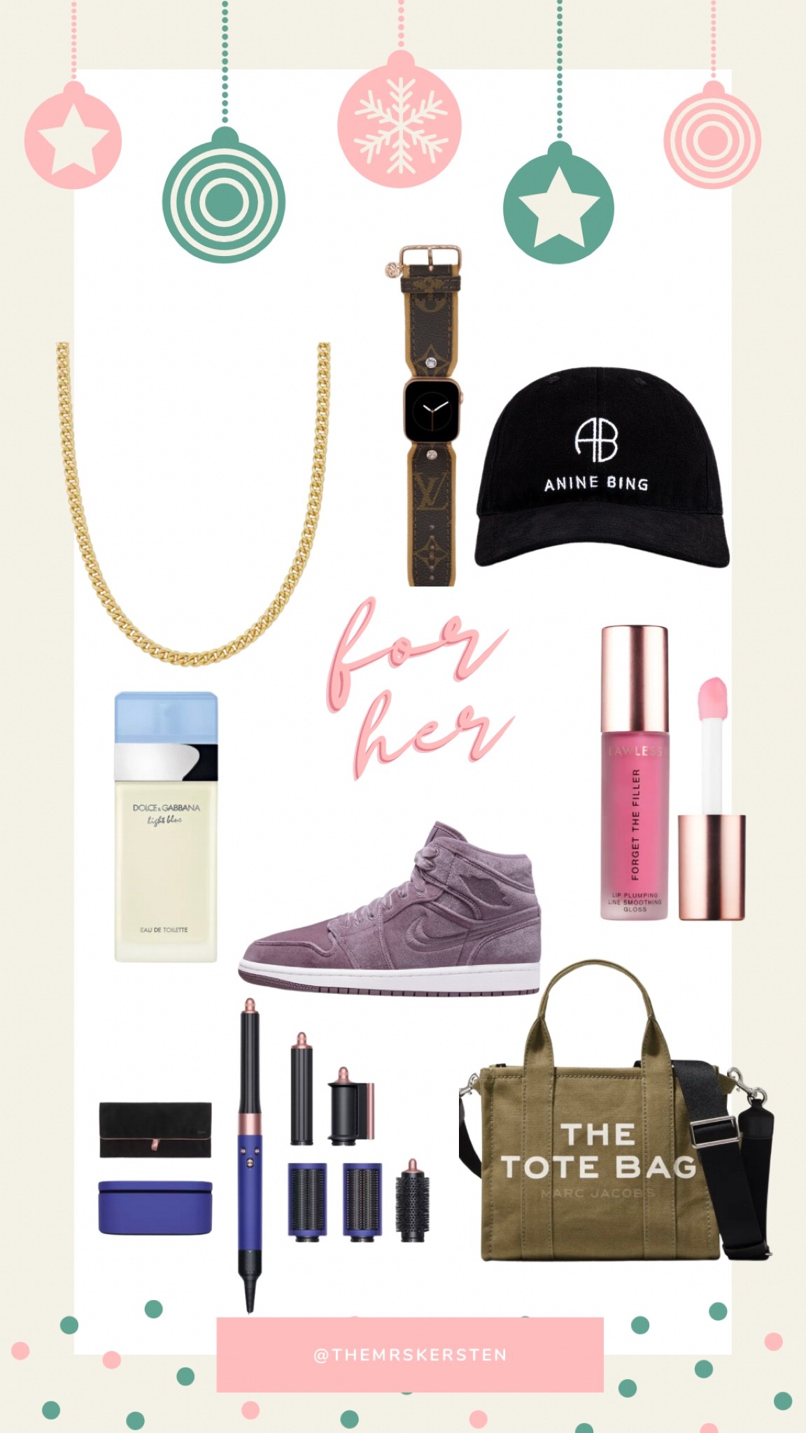 Gift Guide for Her!! 

Christmas shopping 
Christmas list 
Gift ideas 
For her 
Gifting 
Holiday shopping 
Holiday season 
Gift ideas 
For her 

#LTKHoliday #LTKSeasonal #LTKshoecrush