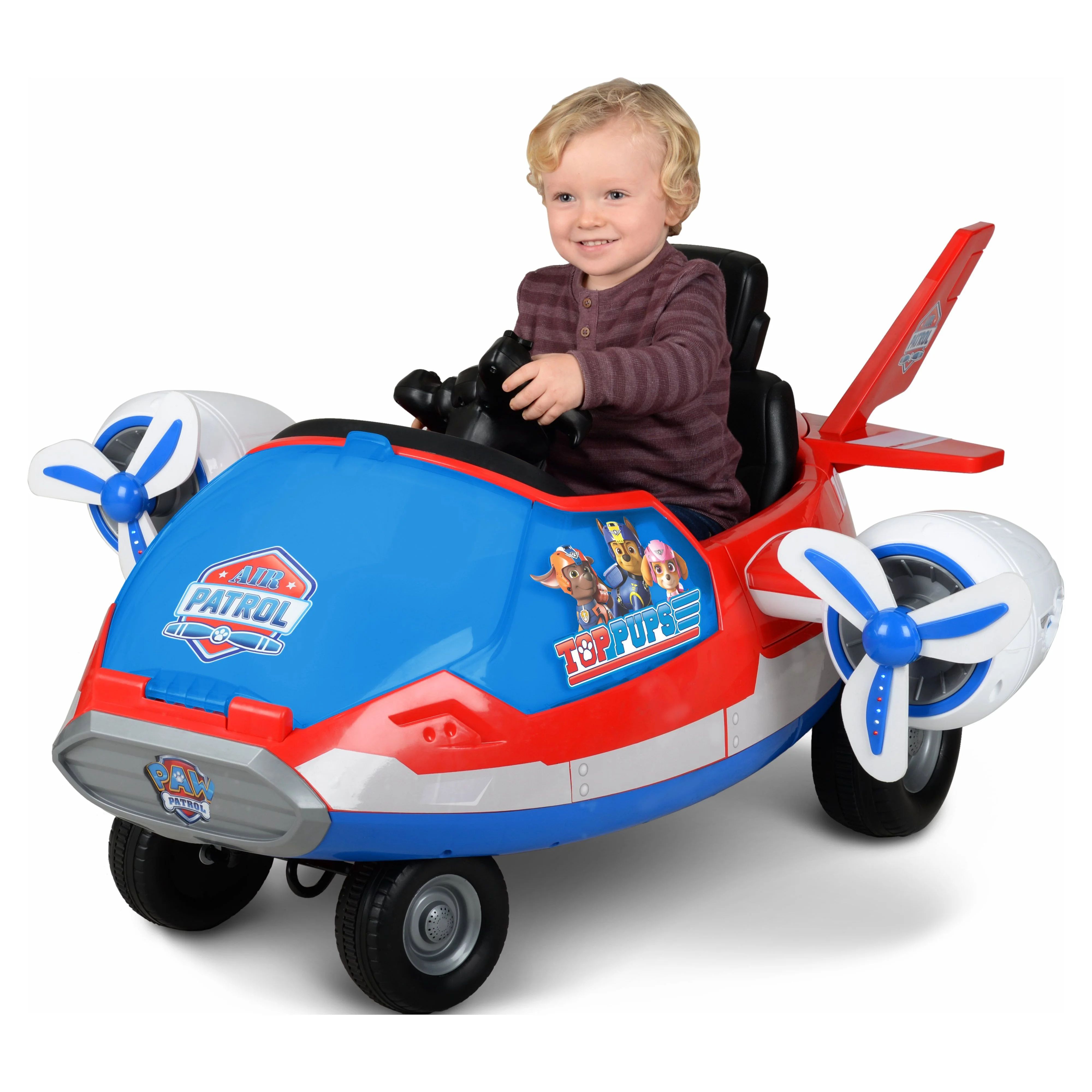 Nickelodeon 12 Volt Paw Patrol Airplane Battery Powered Ride On by Hyper Toys | Walmart (US)