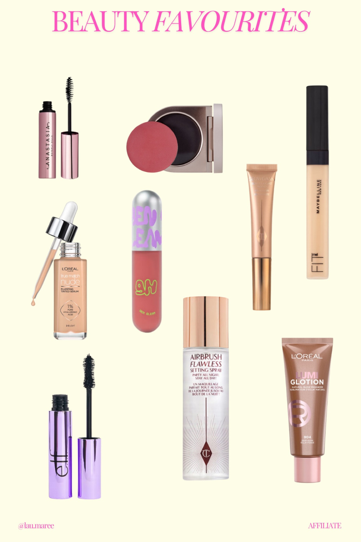 Here’s my beauty favourites that I used in my most recent GRWM on Instagram! The only thing missing is the Mecca max contour stick as I can’t link it on here x

Make up / simple makeup / every day make upp

#LTKuk #LTKeurope #LTKbeauty