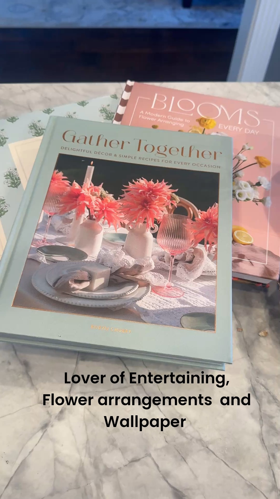 Coffee Table  books for the lovers of….
Entertaining, flower arranging and wallpaper 

Not only are these books beautiful, they have amazing inspiration.

Highly recommend 

Blooms 
Gather Together 
Wall flower

#LTKHome