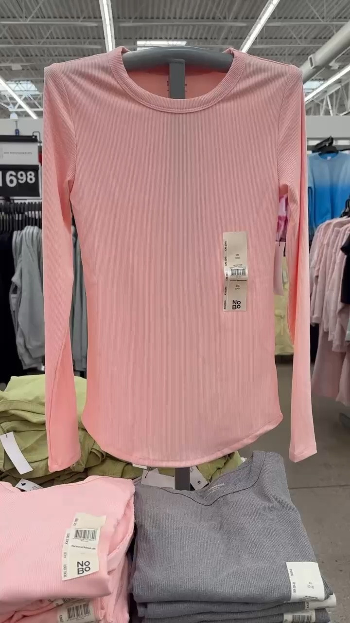 $7.98 ribbed long sleeve tees from Walmart are a Winter / Spring staple. 
 Wear it with jeans or layered under vests & jackets. 

Tts!  

#LTKStyleTip #LTKFindsUnder50