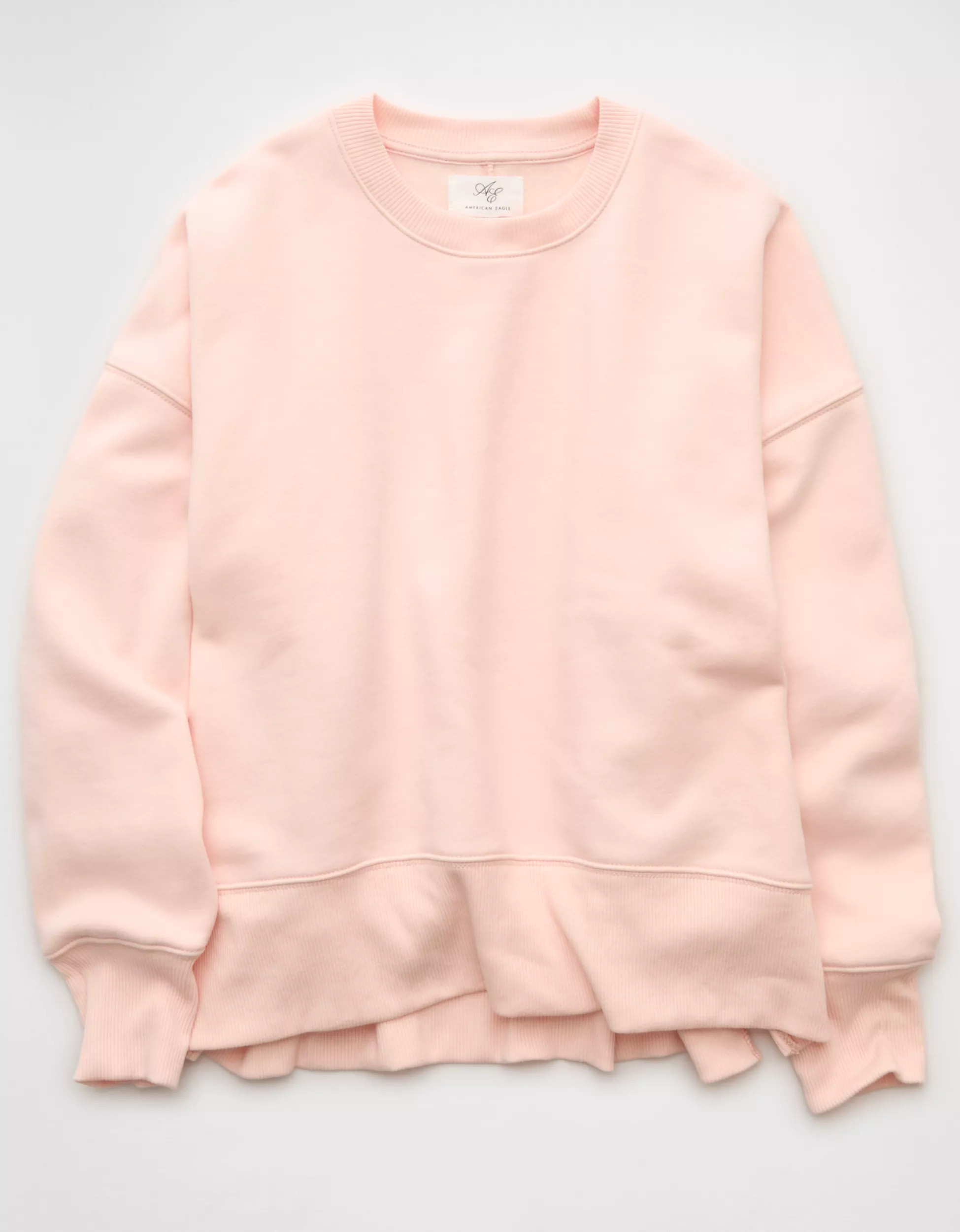 AE Everyday Luxe Oversized Sweatshirt | American Eagle Outfitters (US & CA)