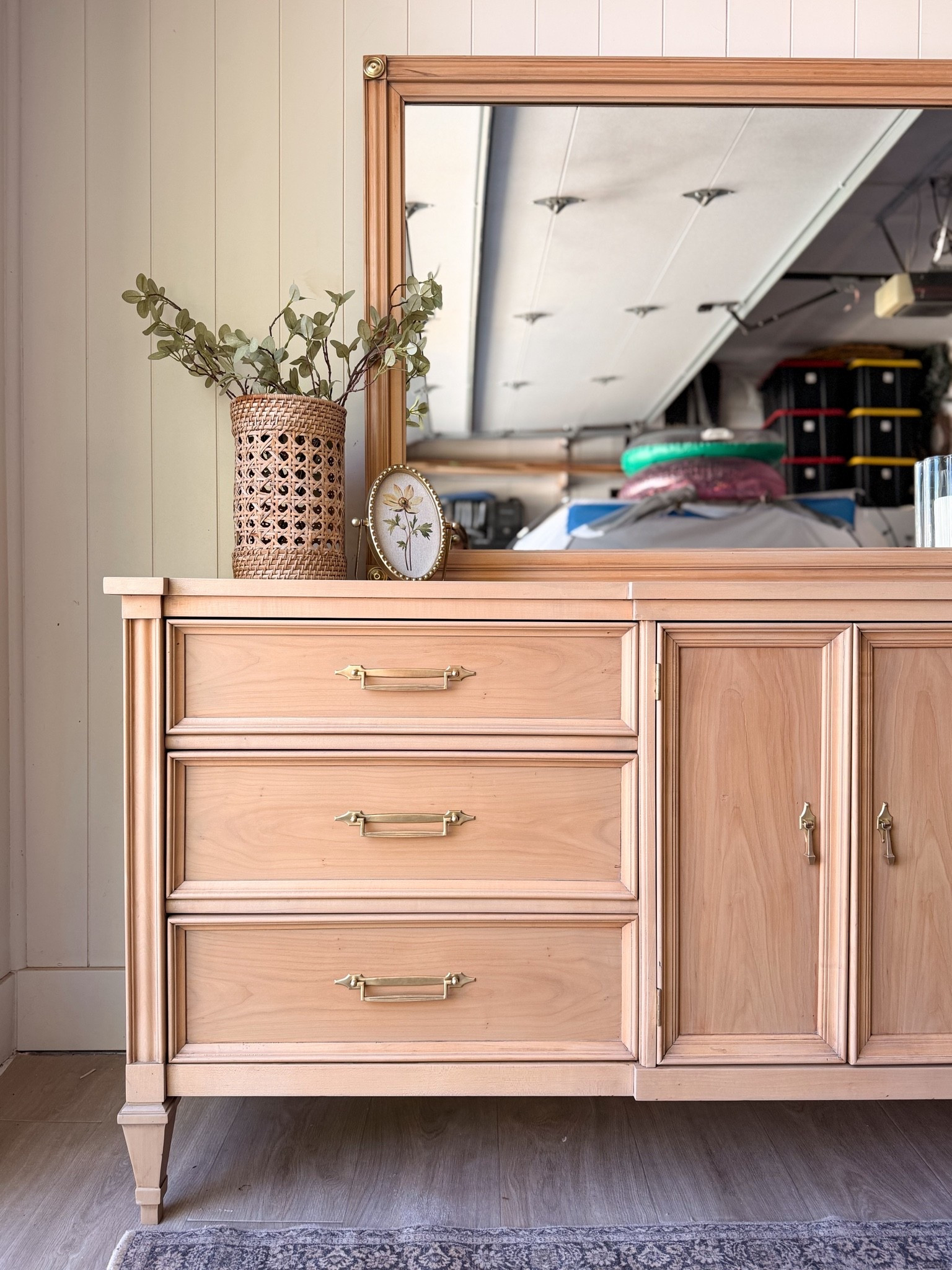 Vintage dresser makeover
