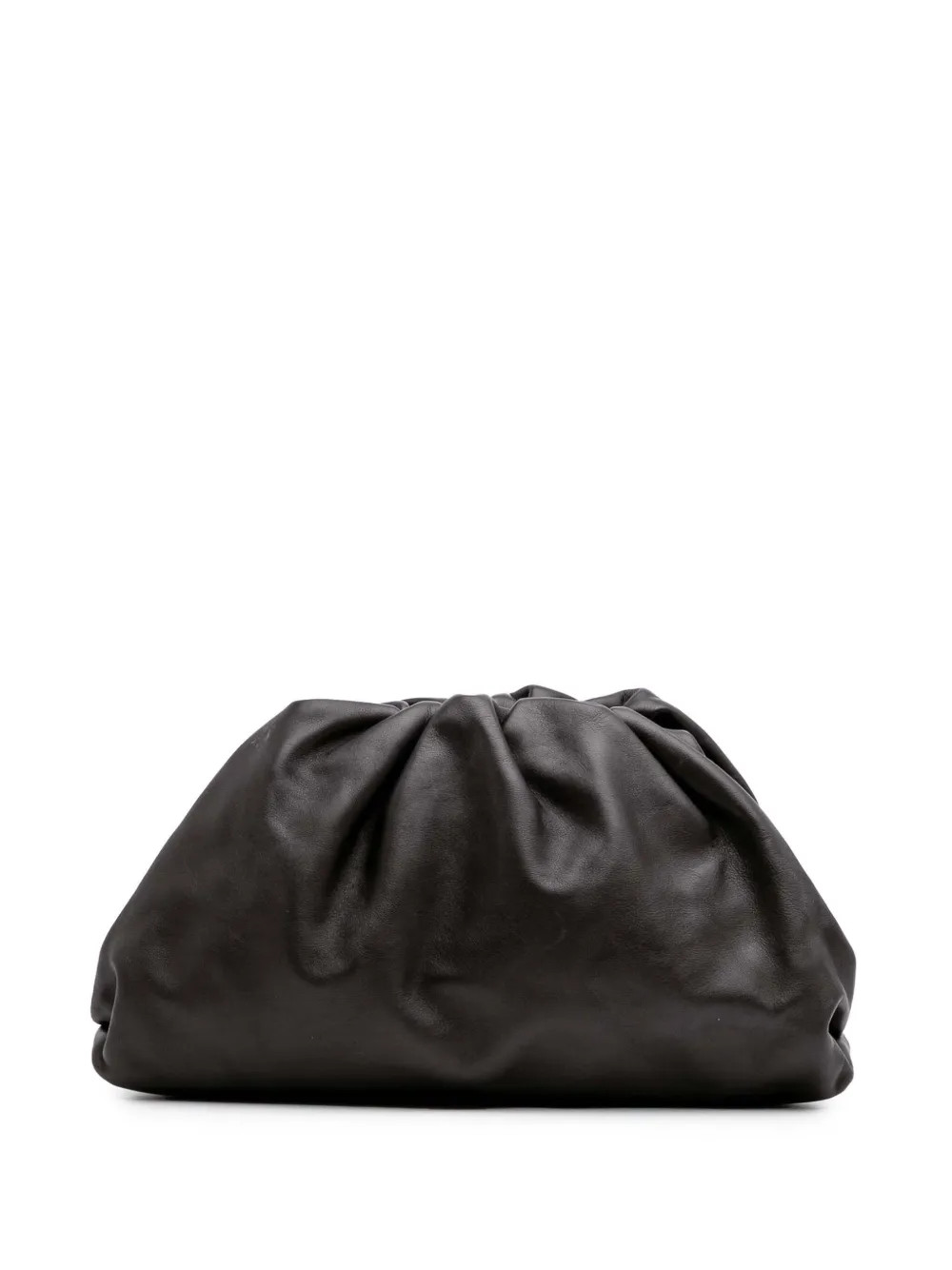 Bottega Veneta Pre-Owned 2012-2024 Smooth Butter Nappa The Pouch Clutch Bag | Black | FARFETCH UK | Farfetch Global