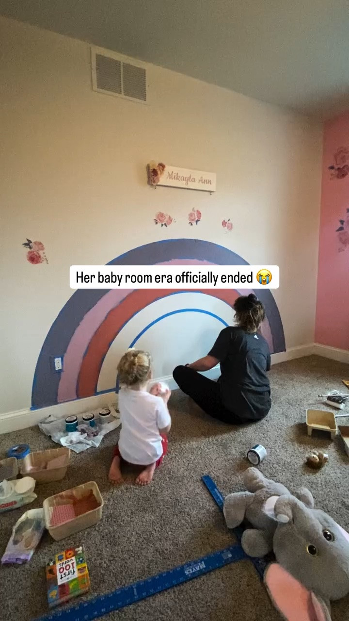 Like & Save for later ✨ comment SHOP for all links to her bedroom — & tap follow for phase 2 ‼️

I blinked and suddenly my baby wanted a “big girl room” 😭💕

This room has slowly evolved with her over the years… from painting that rainbow mural together when she was tiny to now creating a space that feels more her current personality.

We painted over the rainbow, added the scallop wall, updated the decor, brought in the bunk beds, vanity area, and all the little cozy details she picked out herself 🥹

And honestly… seeing her so excited about her room made every project worth it.

Now onto the OTHER side of the room 👀💕 (coming soon)

#girlsbedroom #bedroommakeover #kidsroomdecor #diyhomedecor roomtransformation

#LTKmomlife #LTKKids #LTKHome