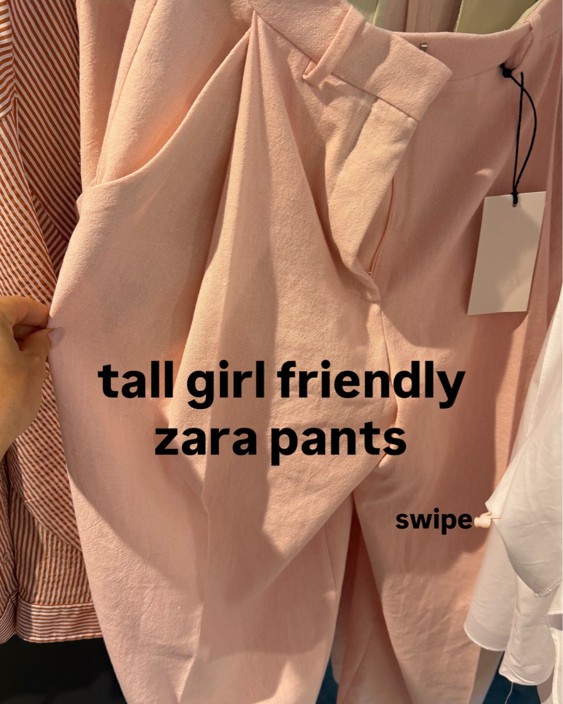 Tall girl friendly zara pleated pants. Bought ✔️

#LTKTall #LTKWorkwear #LTKOver40