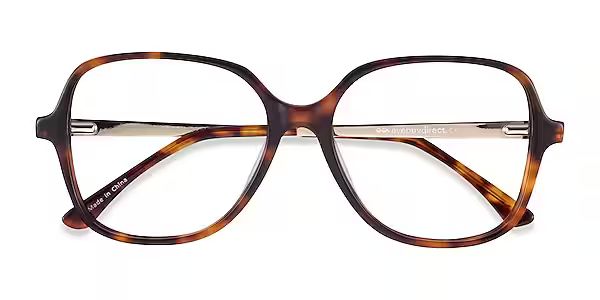 Corey Square Tortoise Full Rim Eyeglasses | Eyebuydirect | EyeBuyDirect.com