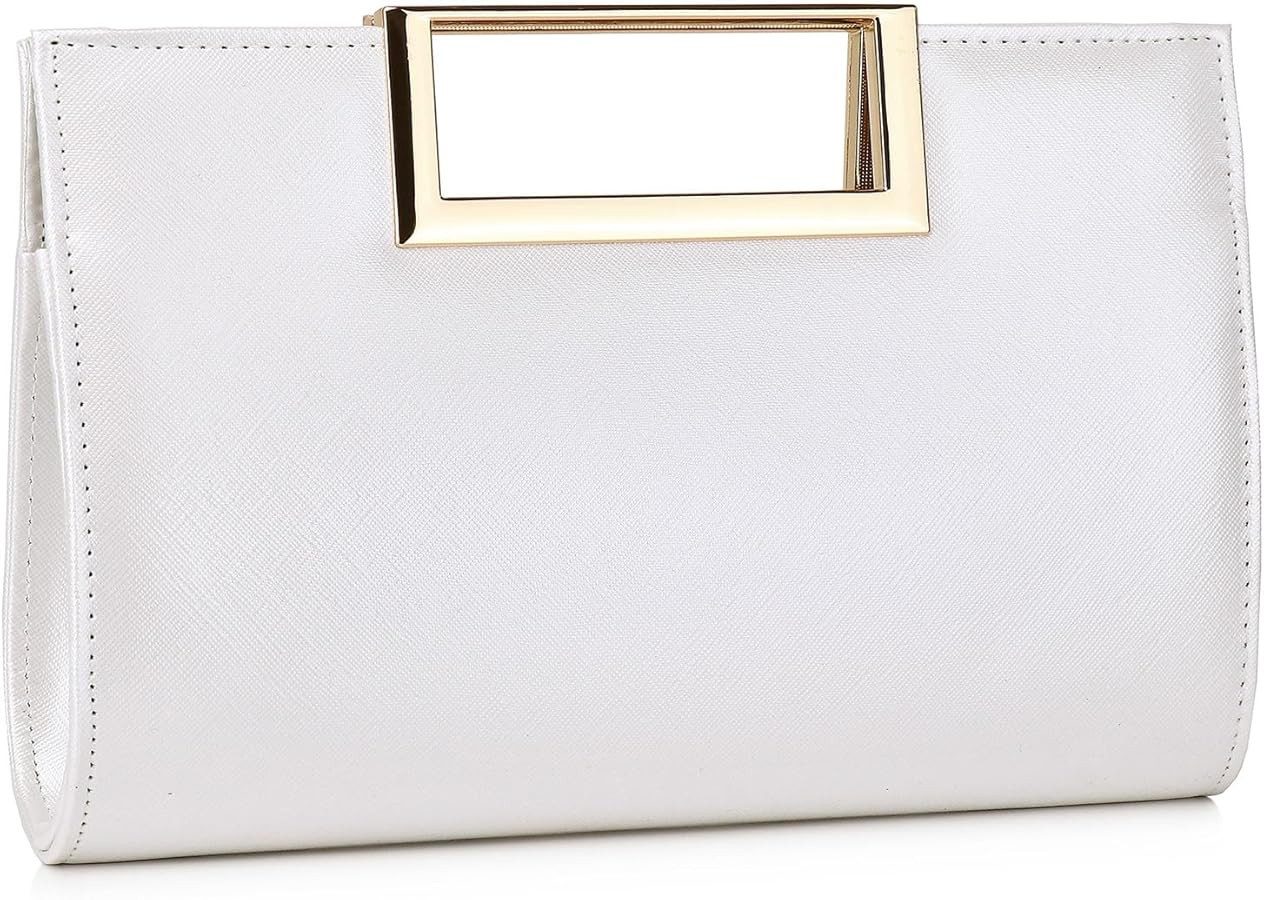 Evening Clutch Purses for Women Formal Party Clutch Bags Cocktail Prom Fashion PU Leather Shoulde... | Amazon (US)