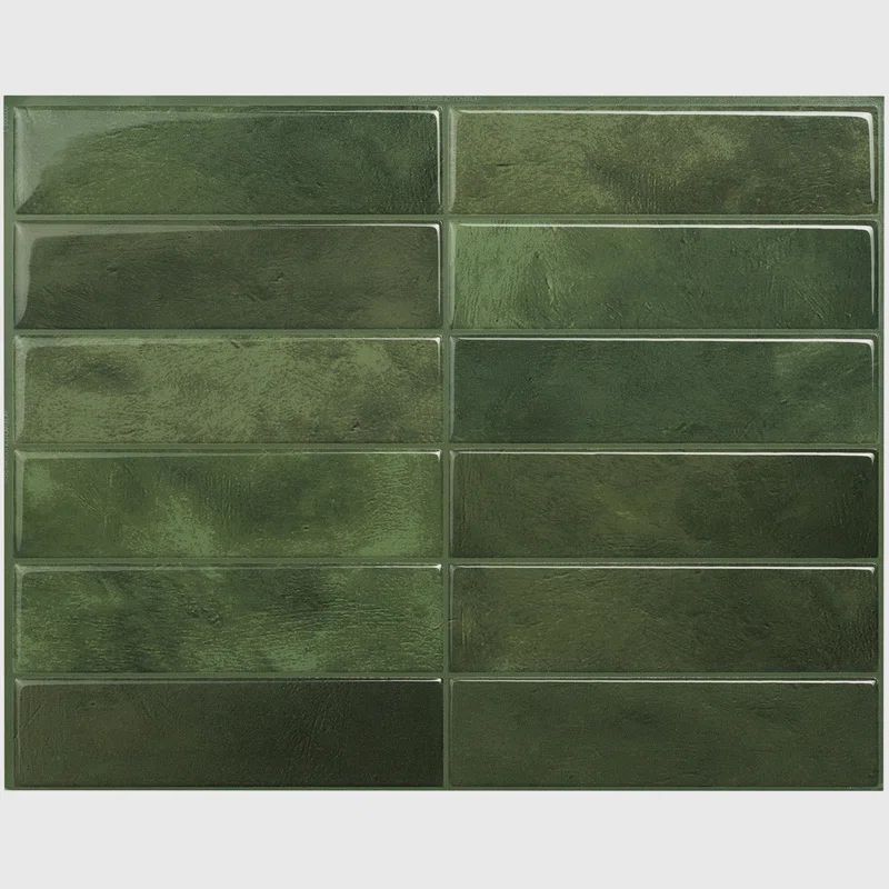 Peel and Stick Gel Backsplash Tile Morocco 12'' x 9'' (Set of 4) | Wayfair Professional
