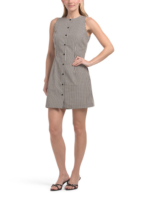 Gingham Mini Dress | TJ Maxx