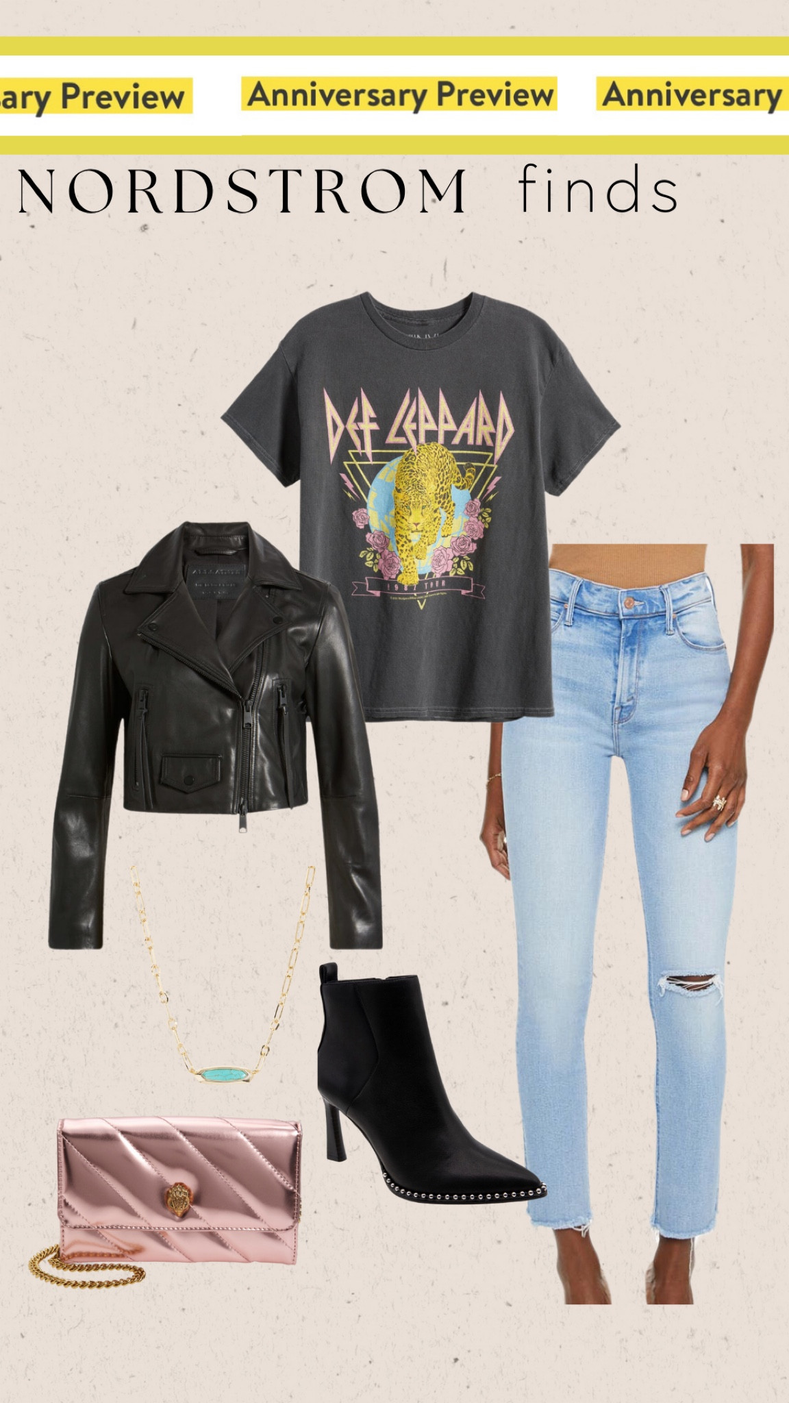 Nordstrom Sale Outfit

Graphic Tee
Moto jacket
Booties

#LTKstyletip #LTKxNSale #LTKshoecrush