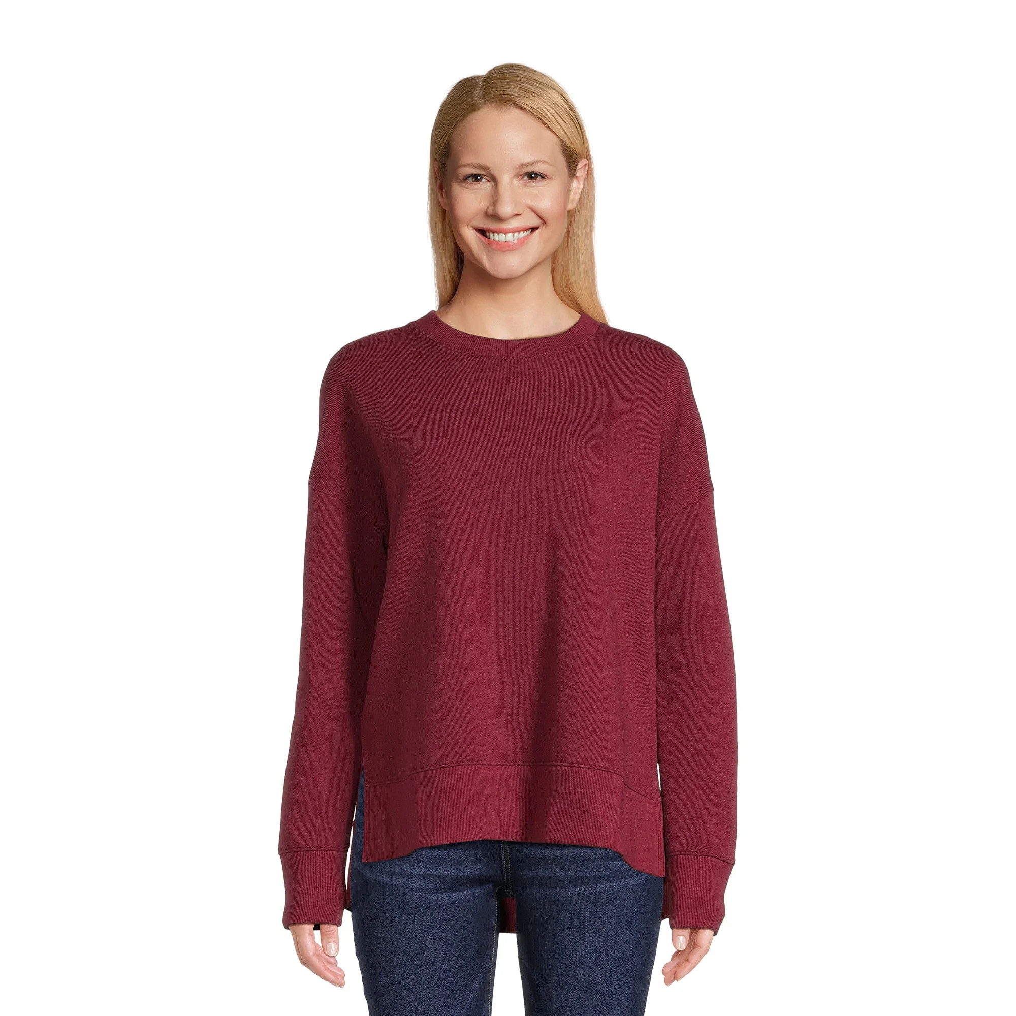 Time and Tru Women's Sweatshirt | Walmart (US)