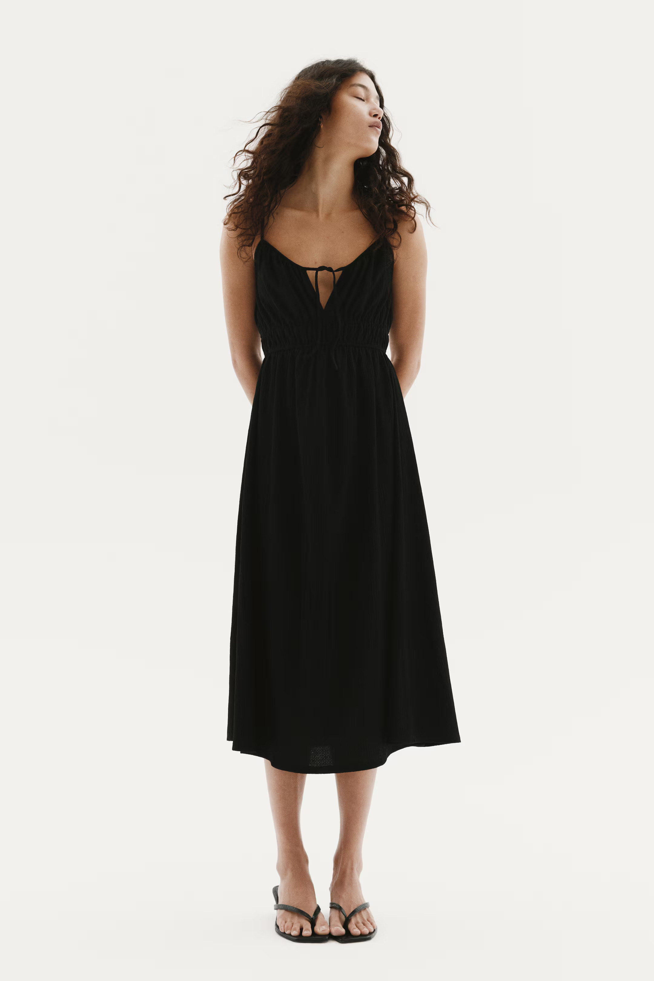 Crinkled Jersey Dress | H&M (US + CA)