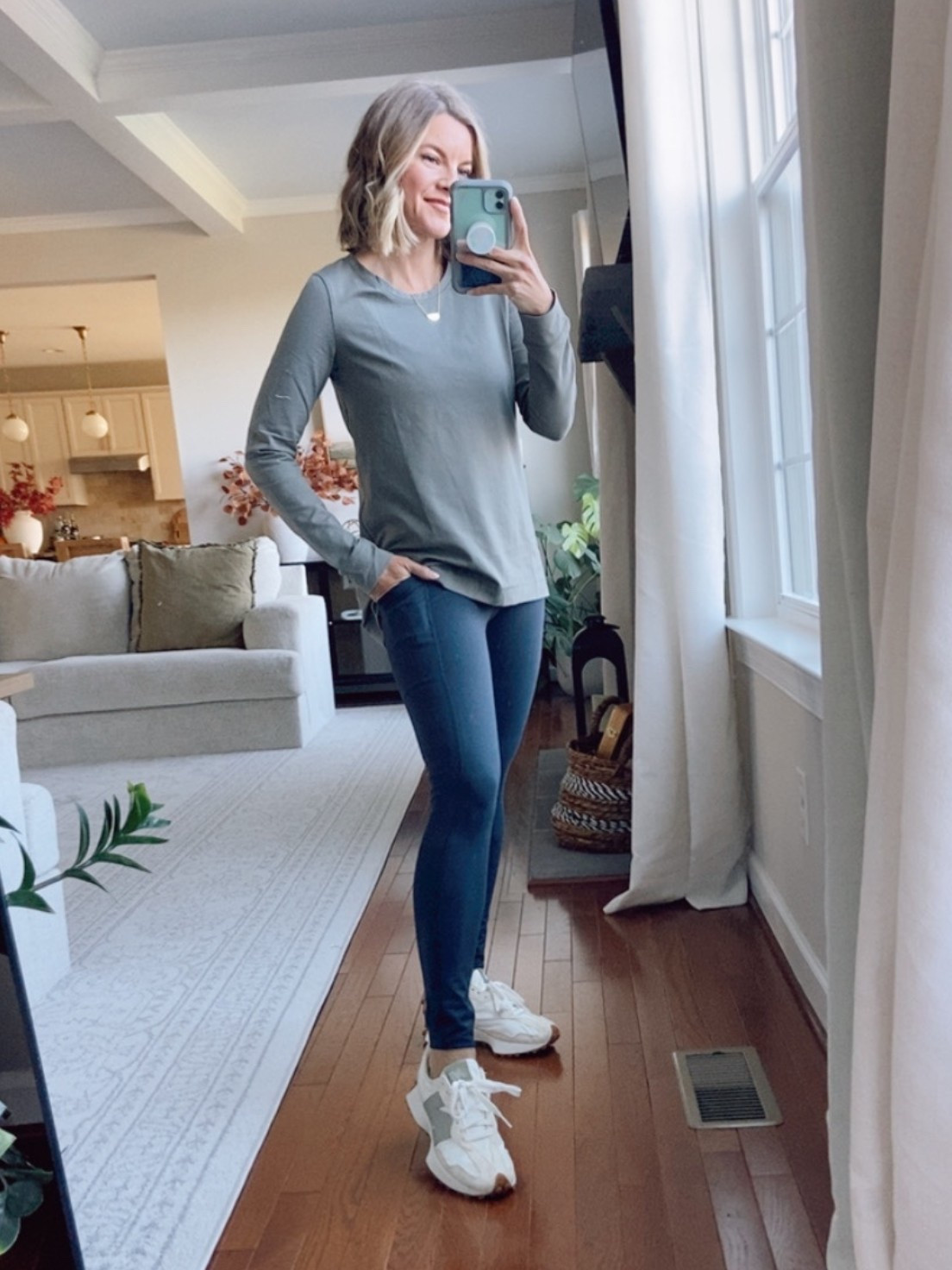 Pact Organic Cotton pocket leggings in “midnight blue” 🤯 so good - very dark navy blue color (darker in person)

#LTKOver40 #LTKActive #LTKFindsUnder50
