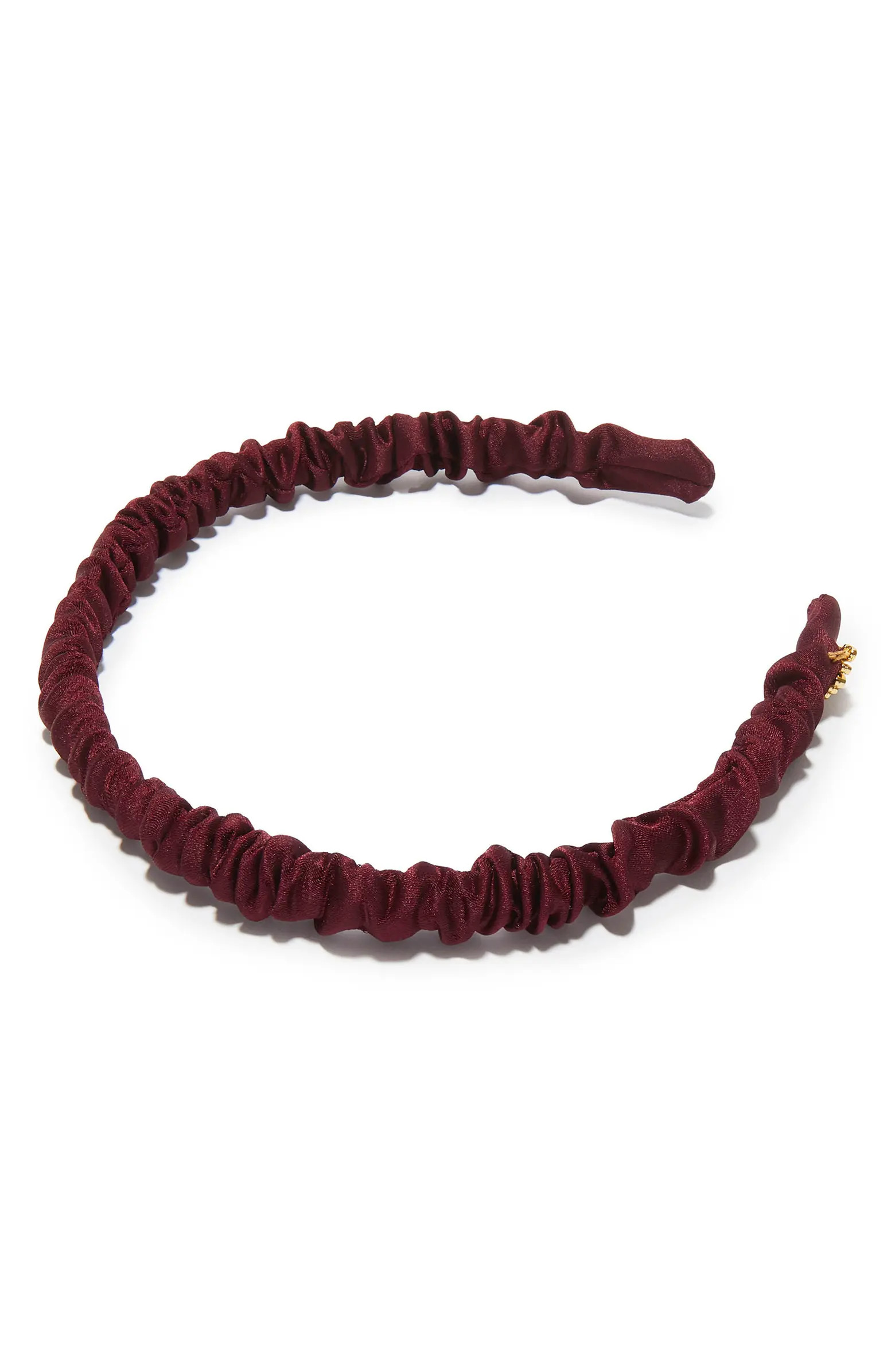 Lele Sadoughi Jessie Gathered Silk Headband | Nordstrom | Nordstrom