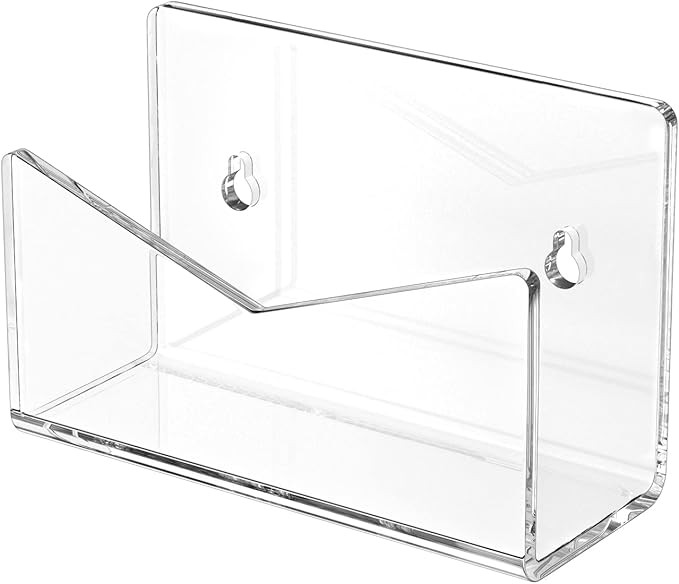 Richboom Acrylic Mail Holder, Envelope Holder for Desk Countertop Letter Holder for Home Office S... | Amazon (US)