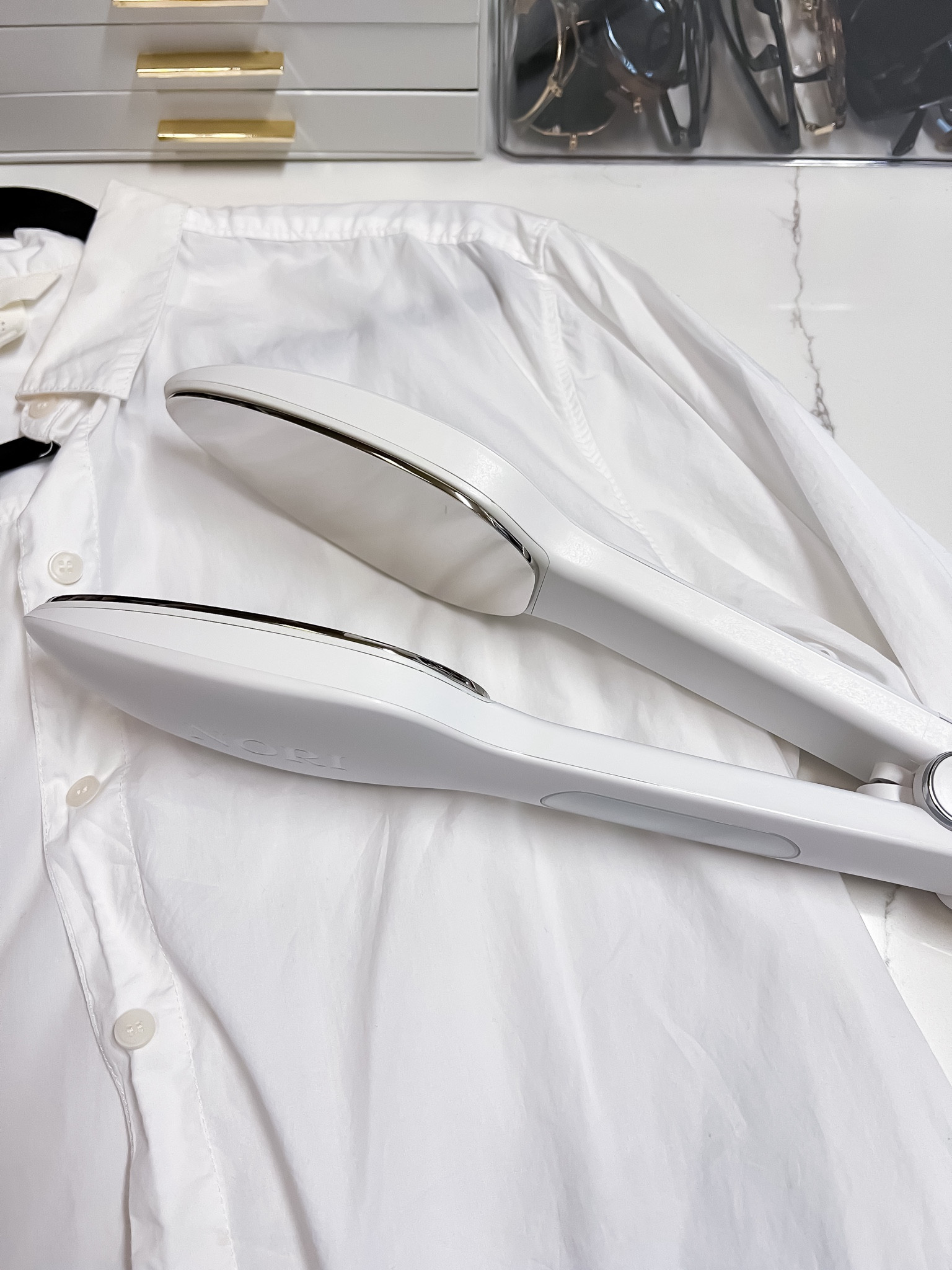 Nori is doing their birthday sale for 25% off! This handheld steamer is the best to quickly touch up on wrinkles before heading out the door!


#LTKWorkwear #LTKStyleTip #LTKSaleAlert