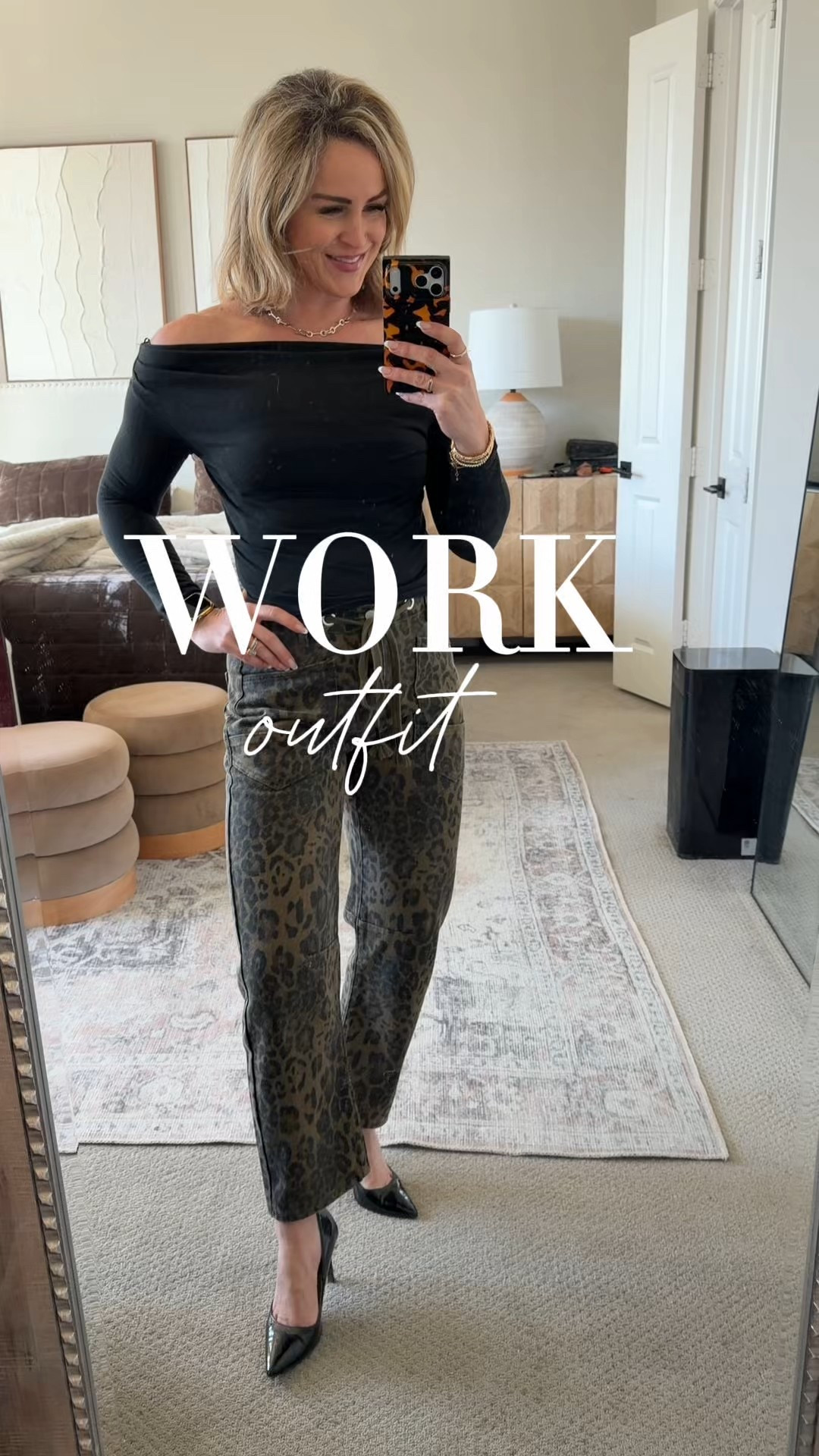 Amazon leopard print cropped pants 🔥 

#LTKootd #LTKFindsUnder50 #LTKWorkwear
