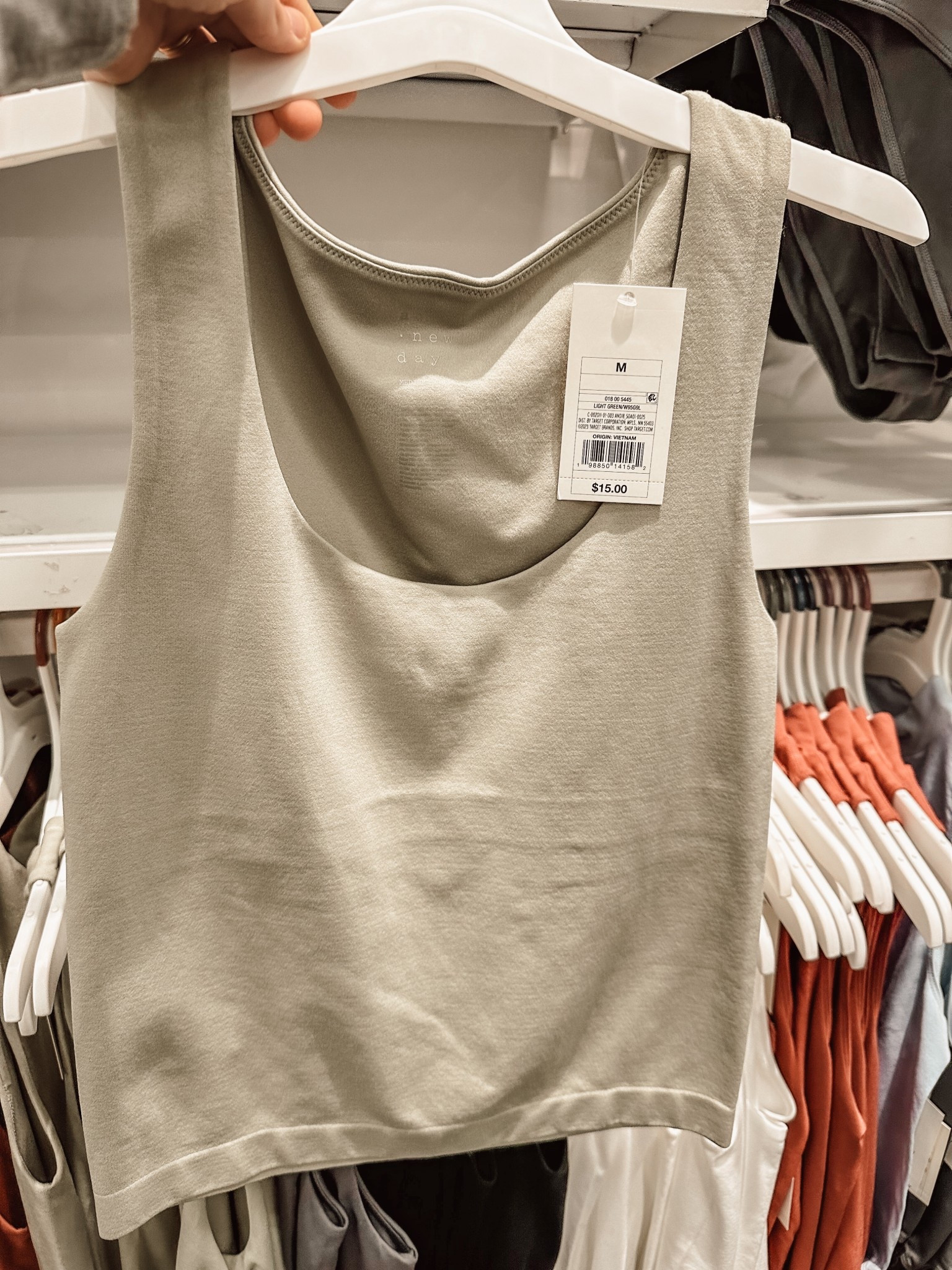 Seamless tanks from Target for only $15 and they come in multiple colors!!

#LTKFindsUnder50 #LTKSeasonal #LTKStyleTip