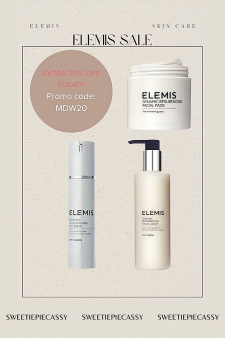 ELEMIS: IN APP SALE ☁️ 

The Elemis in app sale is here, and it’s just in time to get yourself some new products for the summer! 20% off sitewide, and I’ve put together some new products along with some of my personal favourites! Dont forget to use code ‘MDW20’ to make sure you get your savings at checkout! Make sure to check out my ‘Sales’ & ‘Beauty’ product collections for a ton of my seasonal faves as well!💫

#LTKstyletip #LTKsale #LTKbeauty