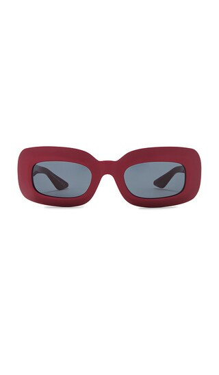 X Khaite 1966c Sunglasses in Red | Revolve Clothing (Global)