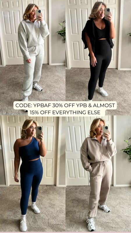 Code YPBAF for 30% off and 15% off nearly everything else on Abercrombie’s website. I’m wearing a size large in all active wear. I’ve linked Jarrett’s favorites as well! He wears a size small in all YPB. 

#LTKsalealert #LTKmidsize #LTKfindsunder100