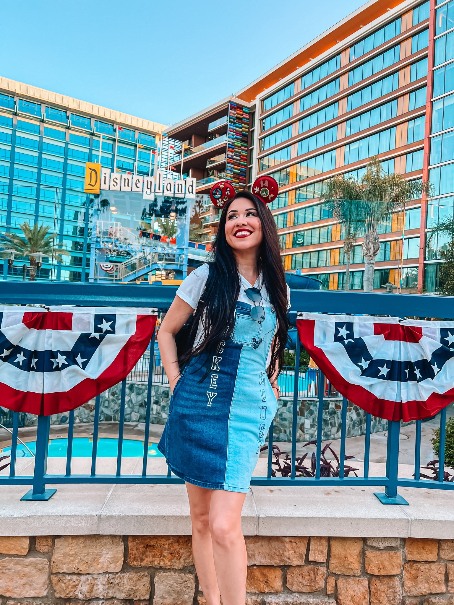 Let FREEDOM RING! Nothing like celebrating the 4th of July like at the Disneyland Parks!🇺🇸🇺🇸🇺🇸  #DisneyOOTD #DisneyStyle #DisneyOutfit 

#LTKTravel #LTKStyleTip #LTKSeasonal