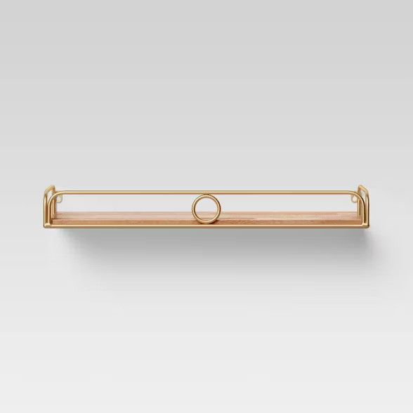 Decorative Wall Shelf Gold - Opalhouse™ | Target