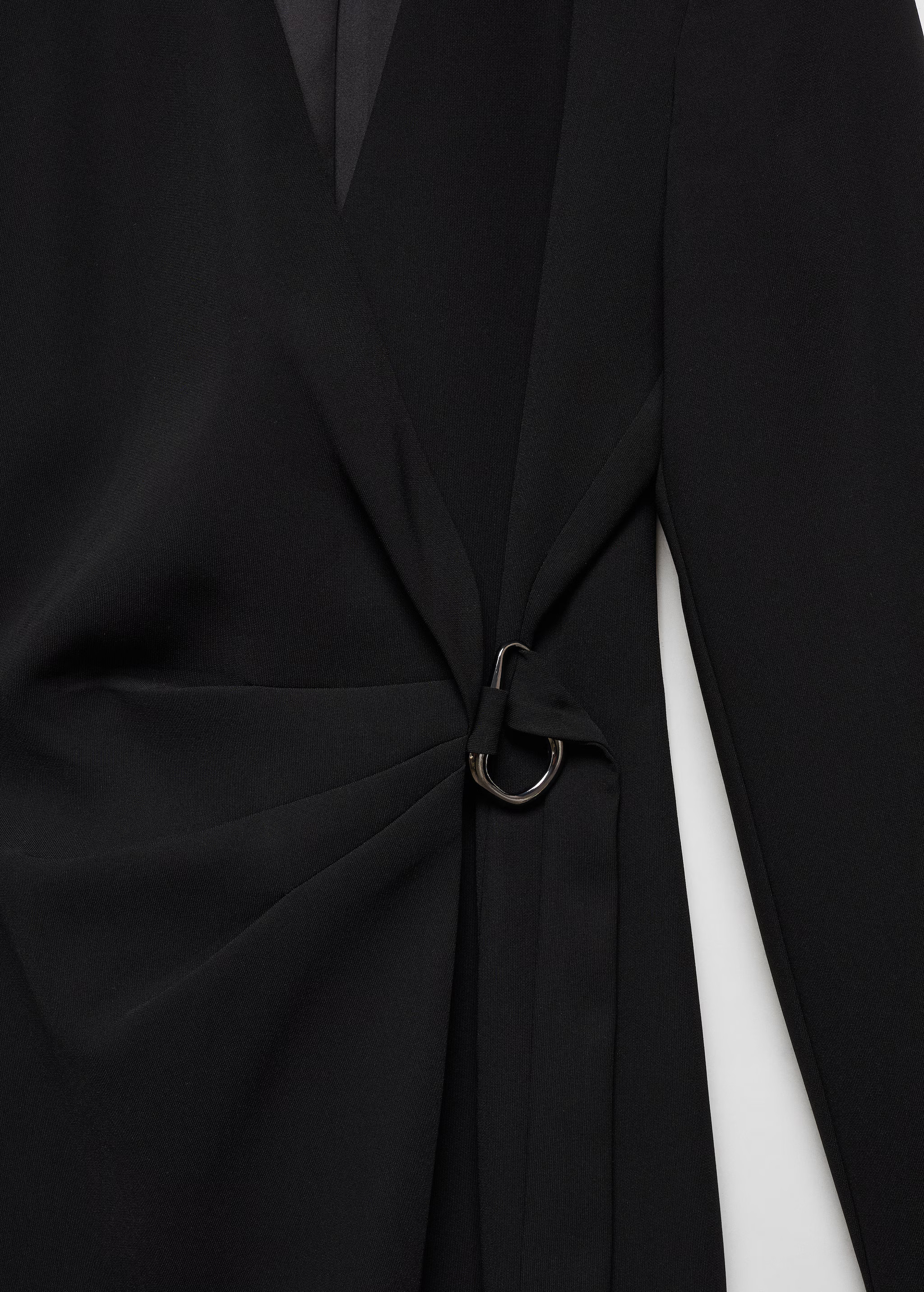 Buckle wrap dress - Women | MANGO United Kingdom | MANGO (UK)