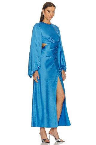 Significant Other Lara Long Sleeve Dress in Azure Blue from Revolve.com | Revolve Clothing (Global)